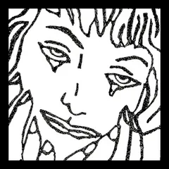 svnsvnhundred logo: the crying face, tears falling